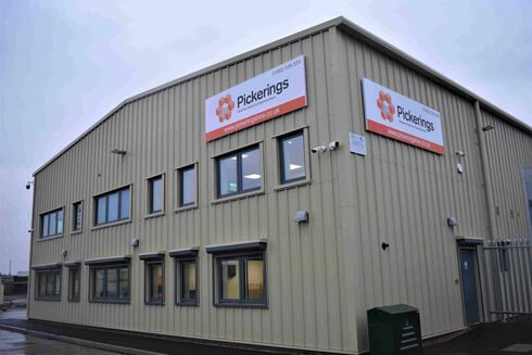 Pickerings opens new depot