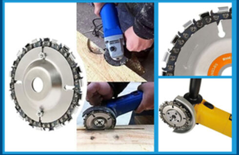 Safety Alert for angle grinder chainsaw disc