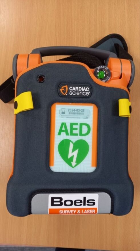 Boels adds defibrillators for fast response