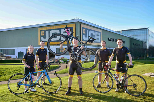 JCB pedals for charity