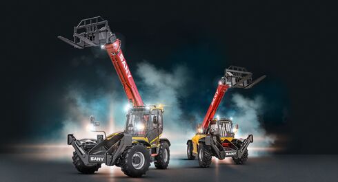 SANY launches telehandlers