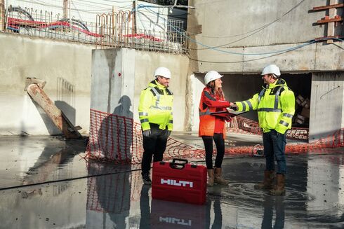 Hilti system for on-site efficiency