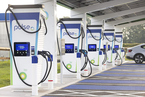 BP opens EV hub at NEC